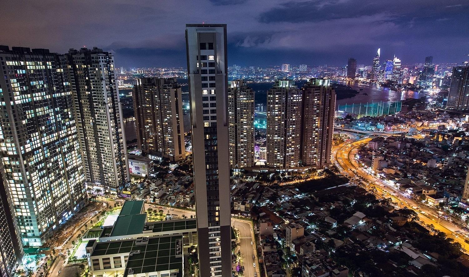 The Berry Vinhomes Luxury Apartments Ho Chi Minh-byen Eksteriør bilde